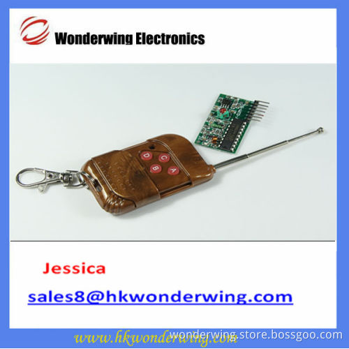 unlocked quad wireless module with four-button remote control For Arduino